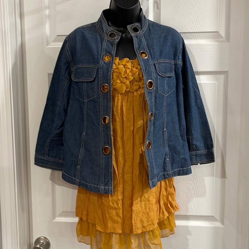 New Direction Unique Jean Jacket - image 1